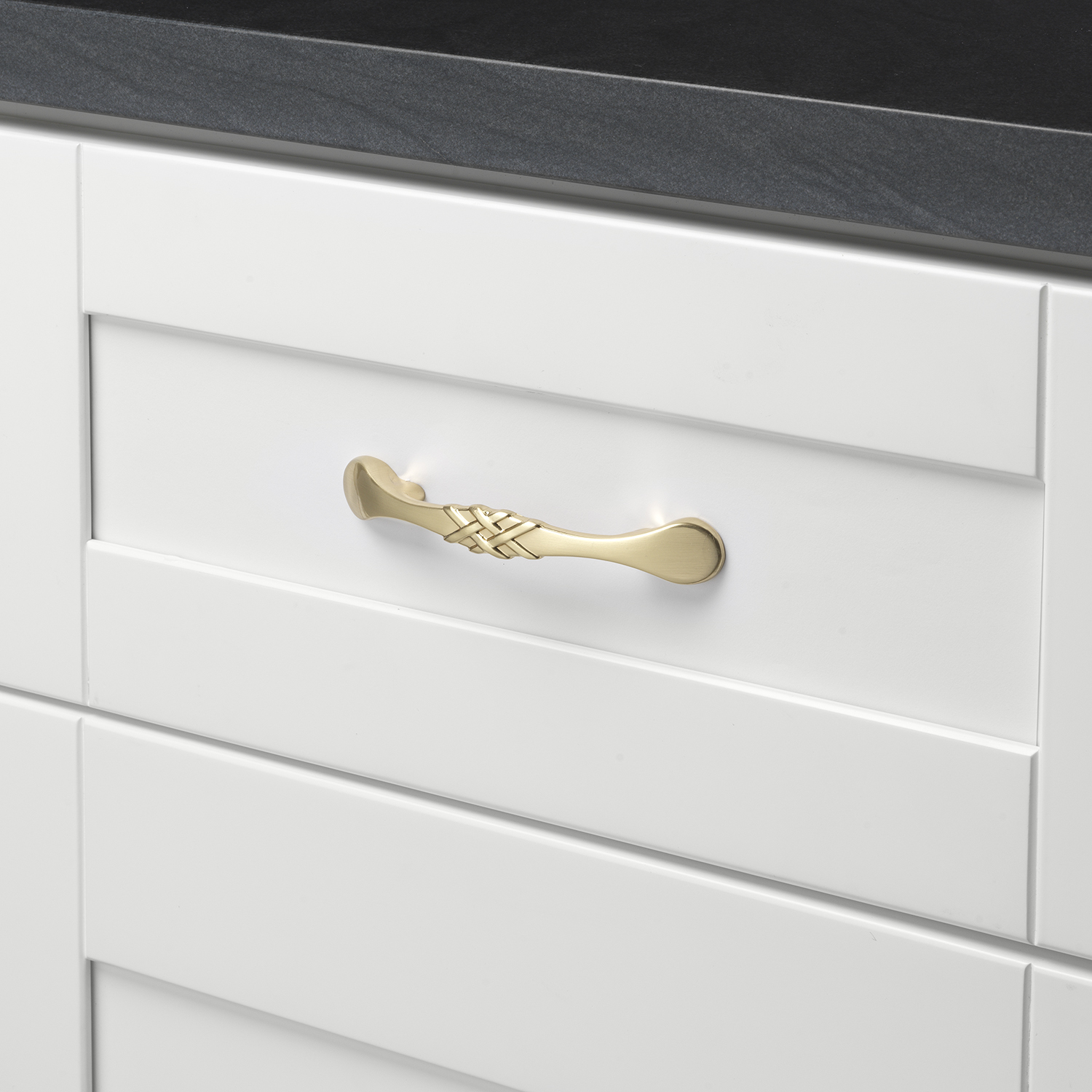 3 Inch Center to Center Classic Braided Pull Cabinet Hardware Handle - 83063